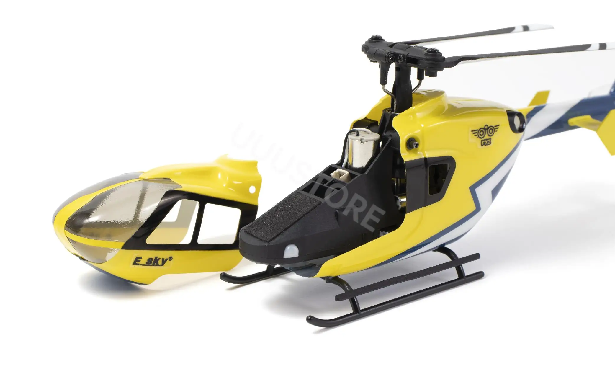 ESKY 150EC  MINI Scale 6 DOF FXZ Flight Controller Altitude Hold Flybarless RC Helicopter RTF EC135 For Children C187 Toy