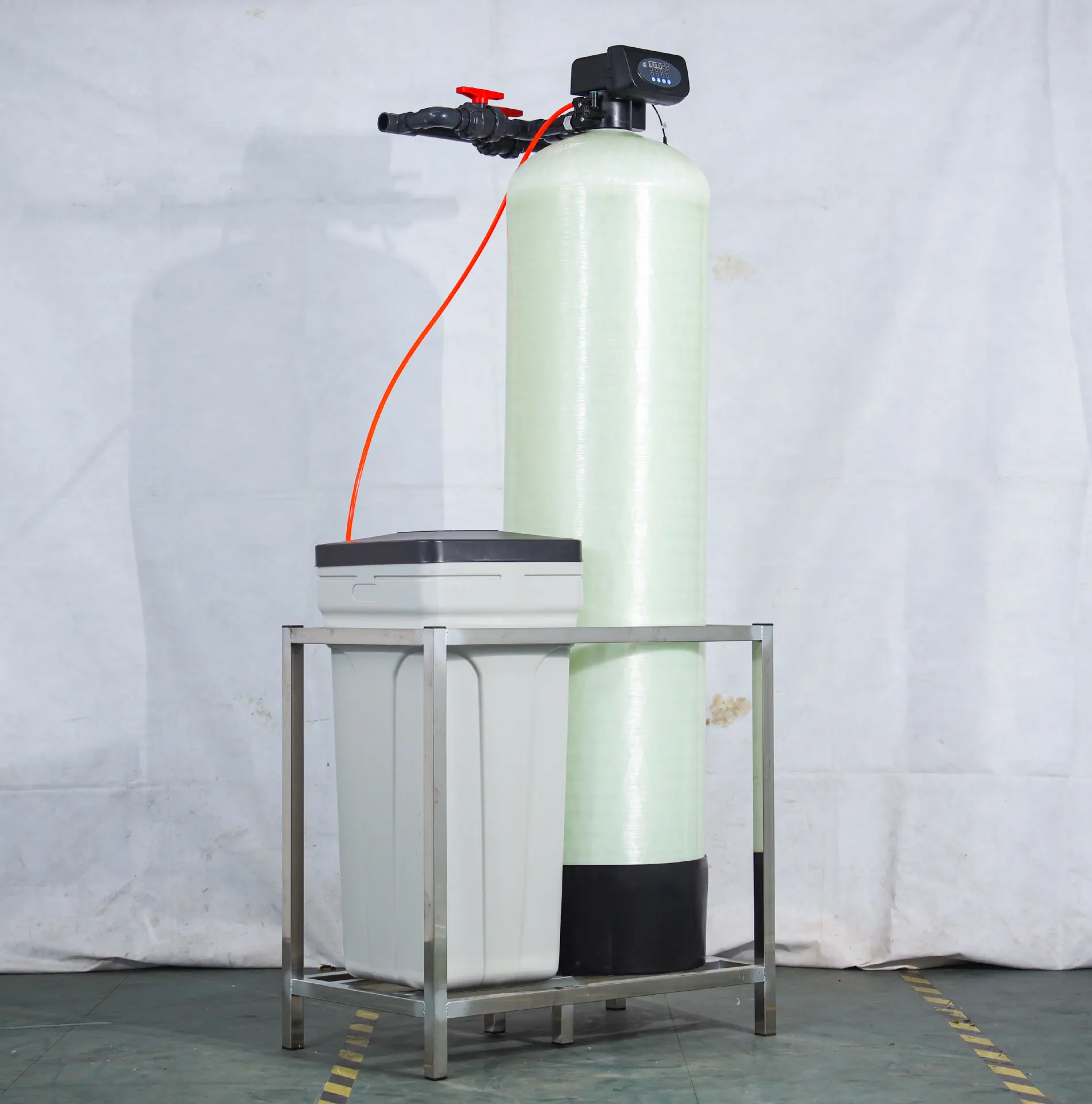 New Industrial 1 Ton TaiGuo YF Water Softener Treatment Equipment 500L/Hour Automatic Boiler Softening & Scale Removal