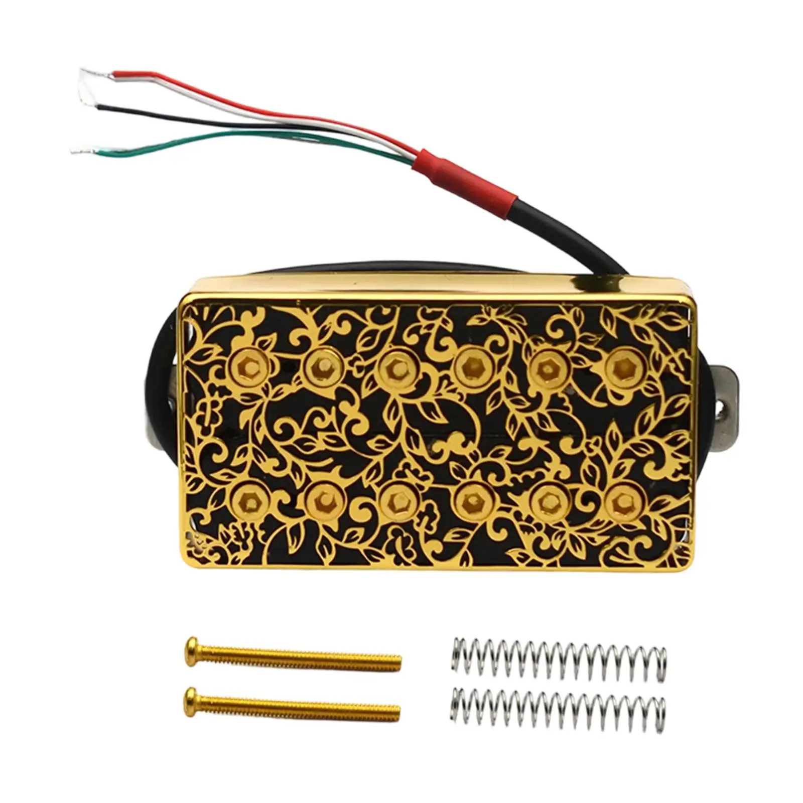 Electric Guitar Double Coil Humbucker Pickup Replacement Copper Material Balanced Output for Electric Guitar DIY Projects