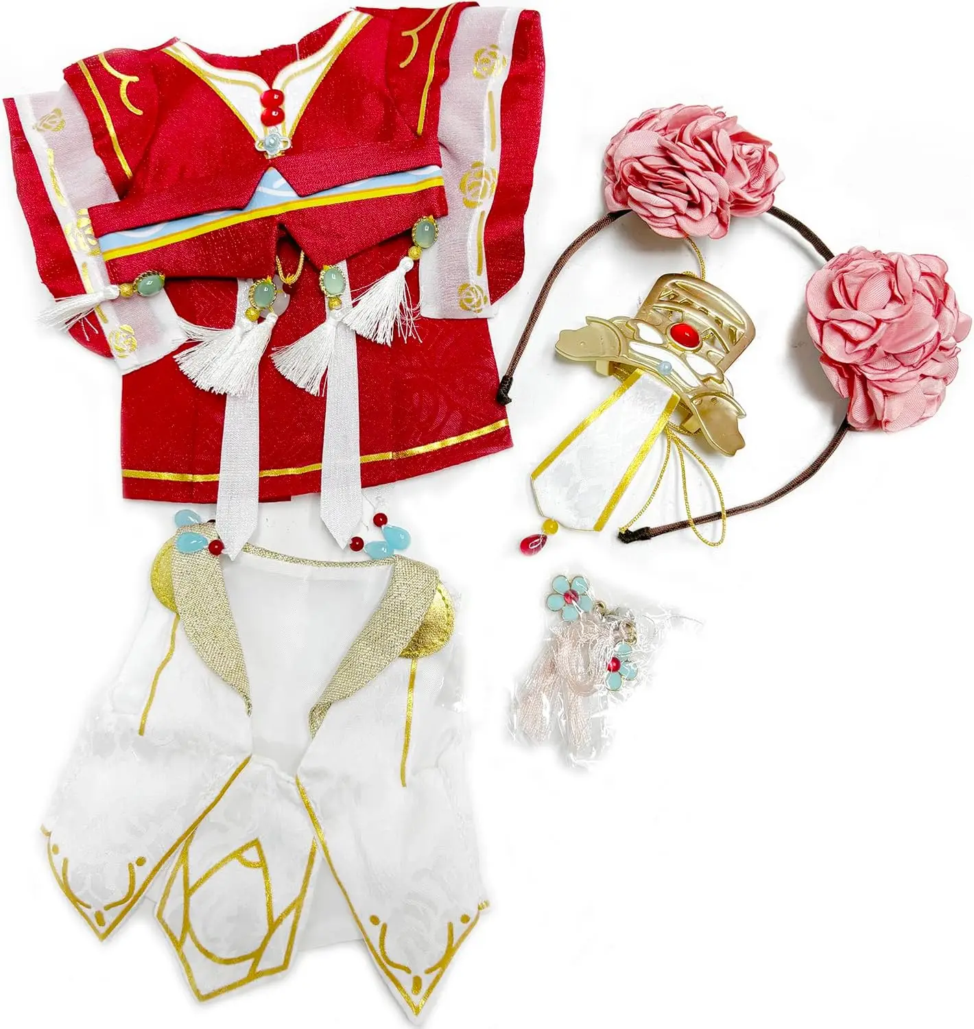Heaven Official Ble XieLian Dolls Dressing Doll accessories for 8 inches Xielian Plush Doll  Stuffed Cotton Doll's Clothings