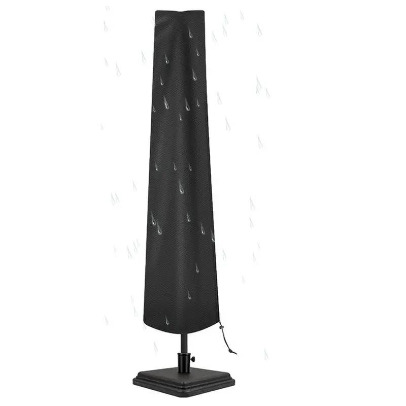 

Patio Umbrella Cover Water-Resistant Market Parasol Covers With Zipper Patio Umbrella Cover Replacement For Outdoor Umbrellas