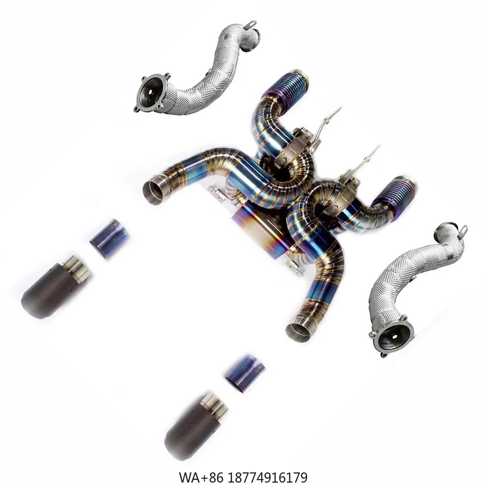 

Лидер продаж, полная выхлопная труба Catback для 720s 4.0 2017-2019, титановая высокопроизводительная выхлопная система, водосточная труба, выхлопная труба