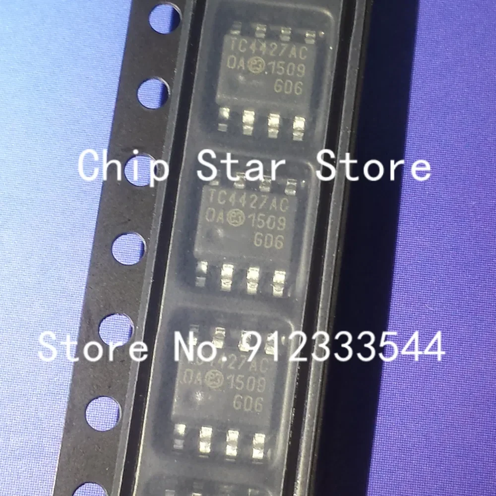 5-100pcs  TC4427ACOA TC4427ACOA713 TC4427 SOIC8 MOSFET Driver Dual Low Side Non-Inverting 100%New And Original