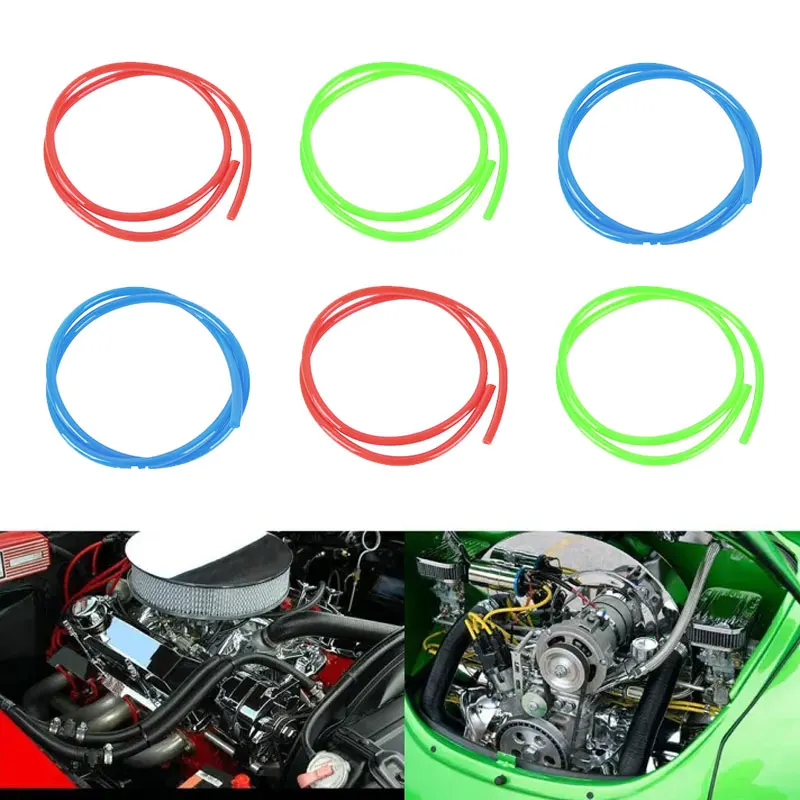 Universal 1 Meter Motorcycle Fuel Filter Motorbike Dirt Hose Line Petrol Pipe Fuel Gas Oil Tube Cafe Racer Free Shipping