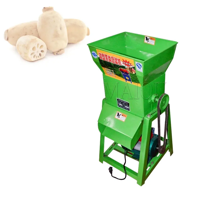 상업용 소형 전기 연마기 감자, 연근, 카사바 전분 가공 기계, 800 kg/H