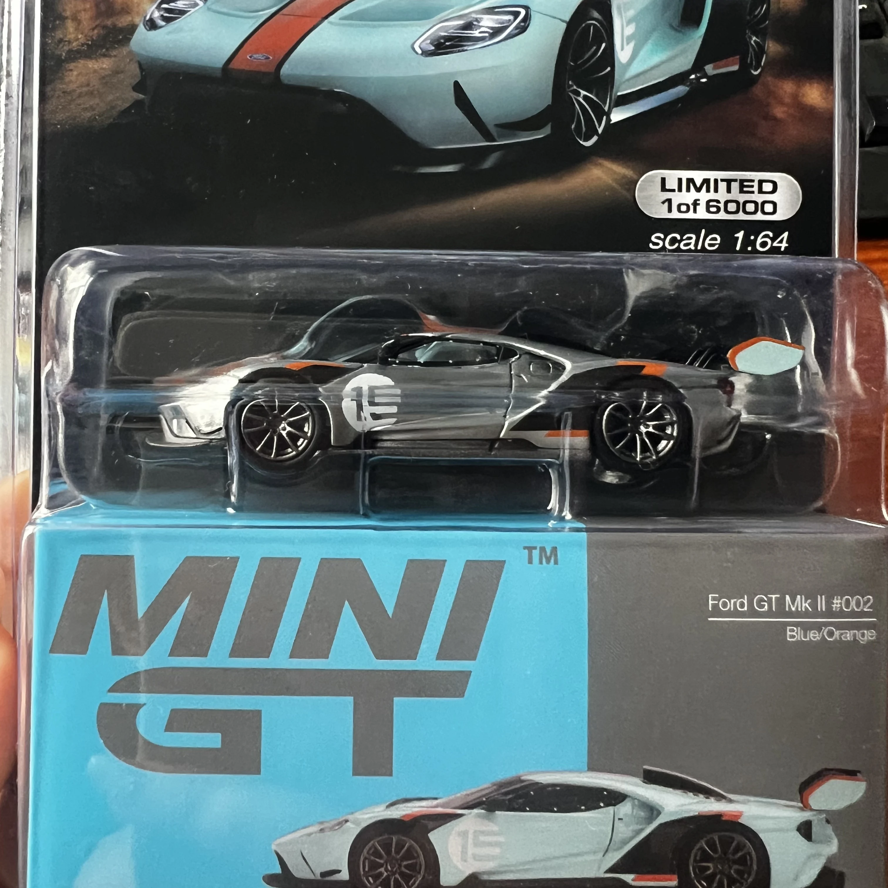 MINIGT TSM 1:64 Ford GT Mk II gulf Souvenir 359 Diecast Model Car