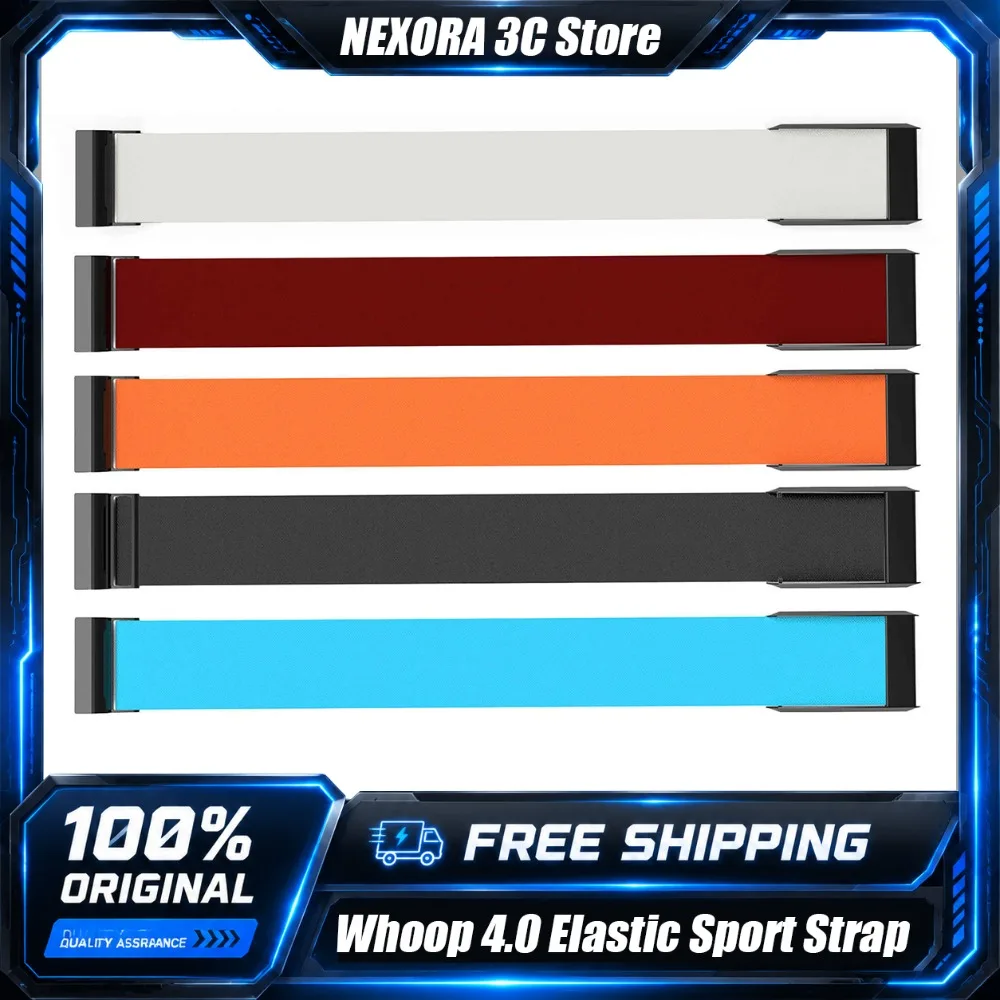 Hydroknit Waterproof Strap for Whoop 4.0 Replacement Band Fast-Drying Elastic Sport Wristband for Swimming Gym Breathable