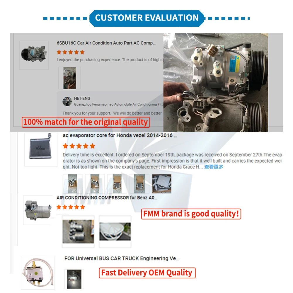 12V Auto Air Conditioner Part Car AC Compressor for Byd F0 F3R G3R L3 F6 M6 F3 M6 S7S6 F8 G8 G3 086-cf1