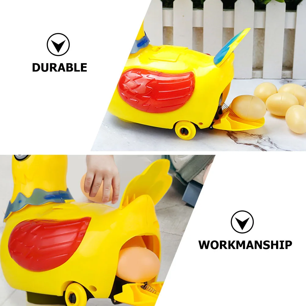 1 مجموعة الكهربائية الدجاج الدجاجة وضع البيض التعليمية الغناء المشي اللعب الاطفال الموسيقى هدية الطفل التعلم المبكر متعة #6