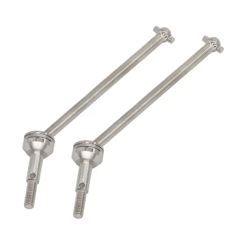 Wltoys 104001 104002 1/10 RC कार अपग्रेड पार्ट्स एक्सेसरीज़ के लिए मेटल ड्राइव शाफ्ट CVD ड्राइवशाफ्ट 10 best sales wltoys 104002 - №3