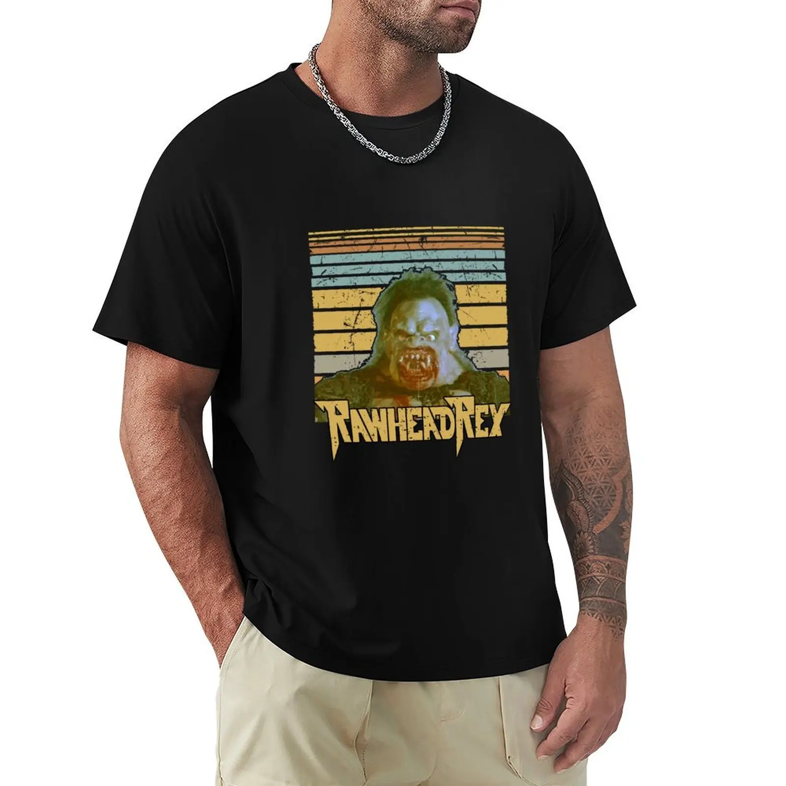 Rawhead Rex Horror Film T-Shirt Breathable Lightweight Summer Top