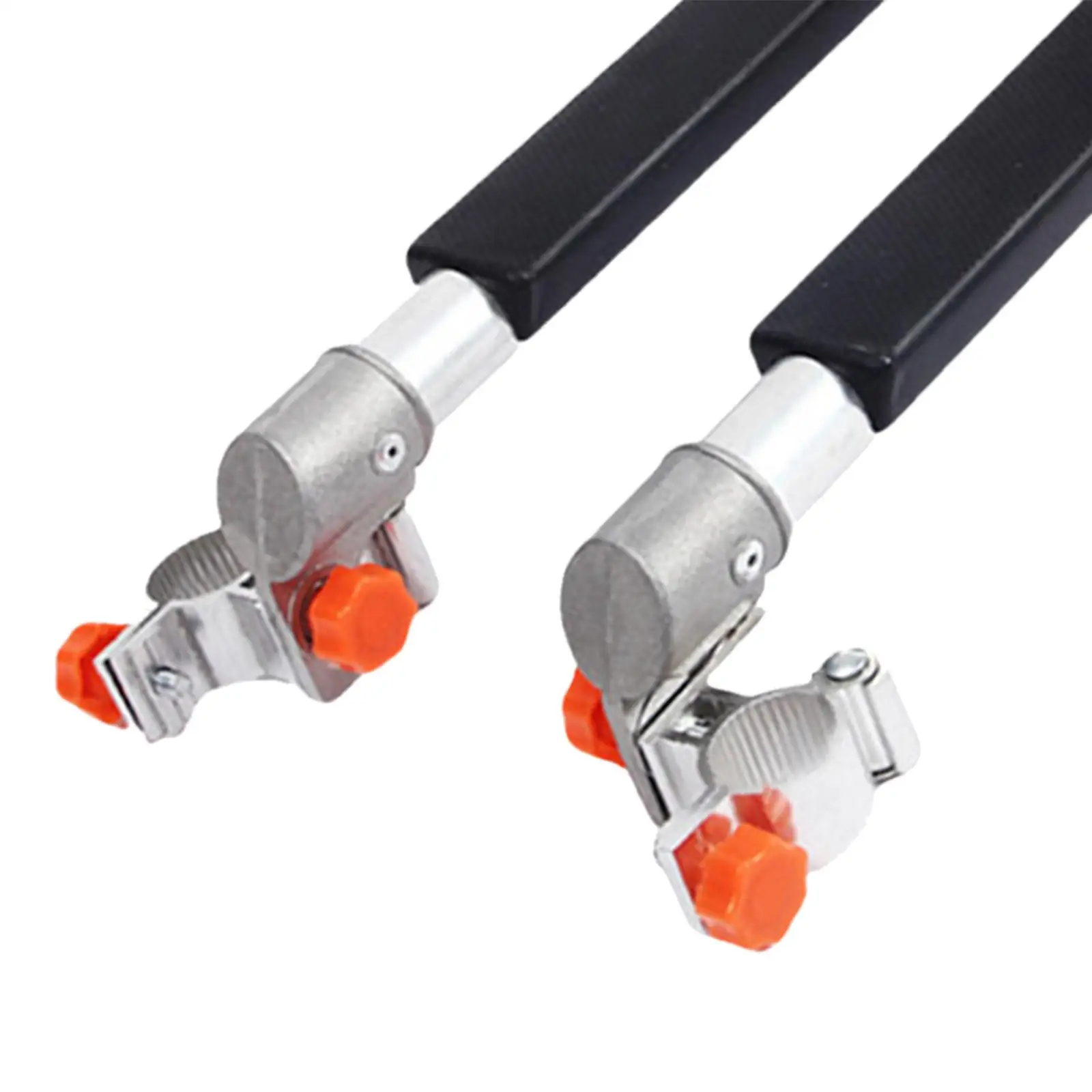 Reemplazo de silla de pesca de aluminio, reposabrazos antideslizante ajustable para uso en exteriores