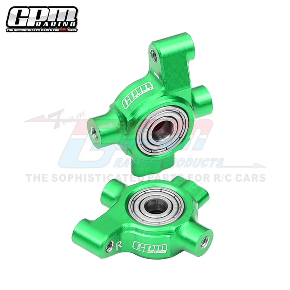 GPM 7075Alu Front Steering Block Big Bearing For TRAXXAS 1/10 4-TEC Ford Mustang