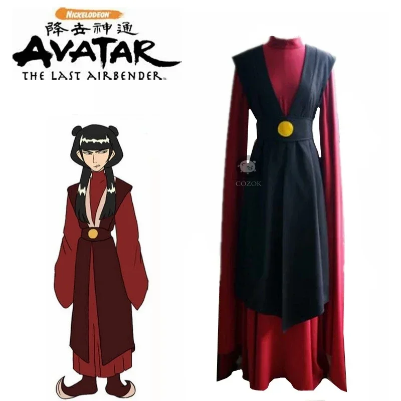Anime Avatar The Last Airbender Mai Cosplay Kostüm Anime Maßgeschneiderte Uniform Jede Größe M17