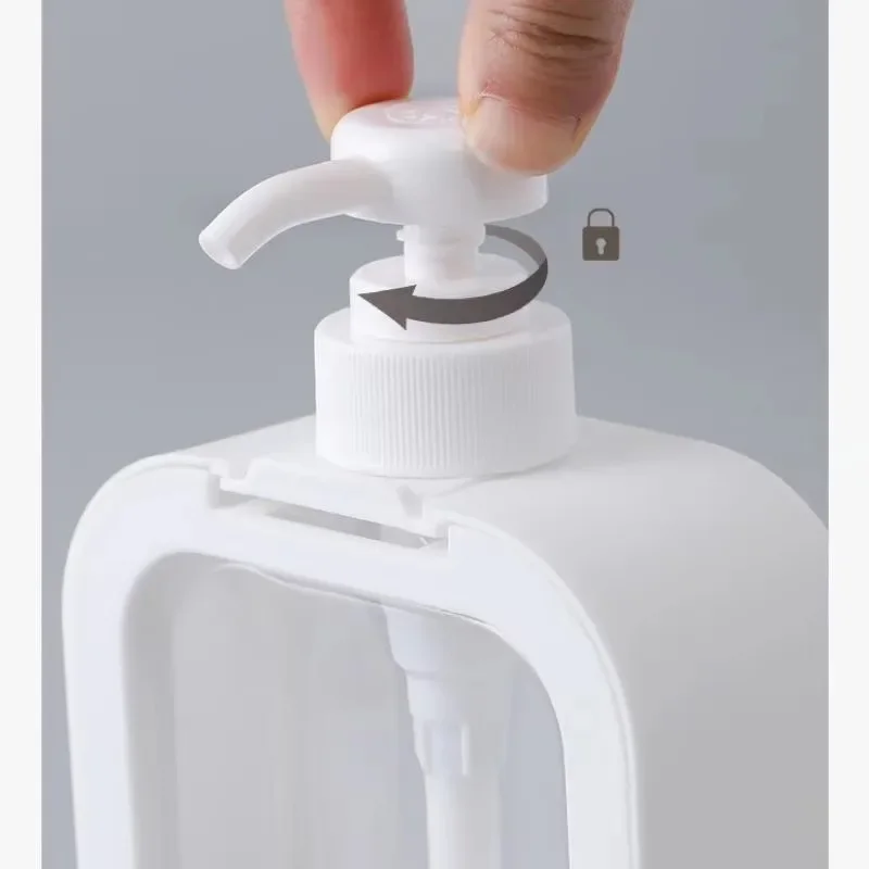 Push Type Dispensing Bottle Portable Soap Dispensers Bathroom Lotion Shampoo Shower Gel Bottle Travel Dispenser