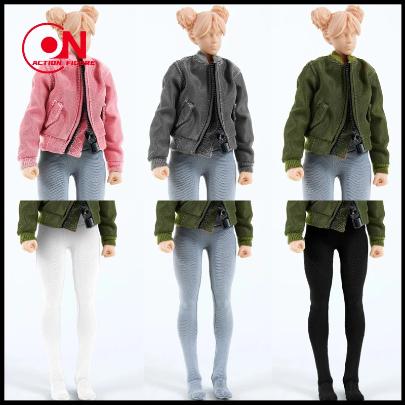 Veste et pantalon de Yoga, échelle 1/12, vêtements de Style loisirs, modèle adapté à 6 pouces, figurine de soldat féminin Romankey, poupées corporelles