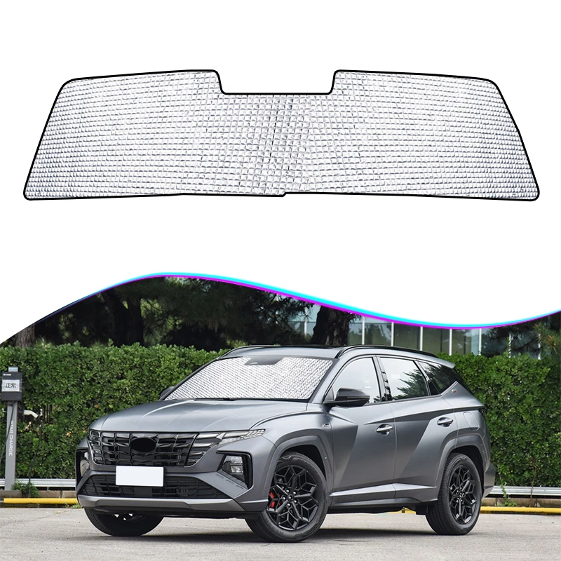 

Fit For Hyundai Tucson NX4 2021 2022 Car Sunshades UV Protection Curtain Sun Shade Visor Front Windshield Cover Protect Privacy