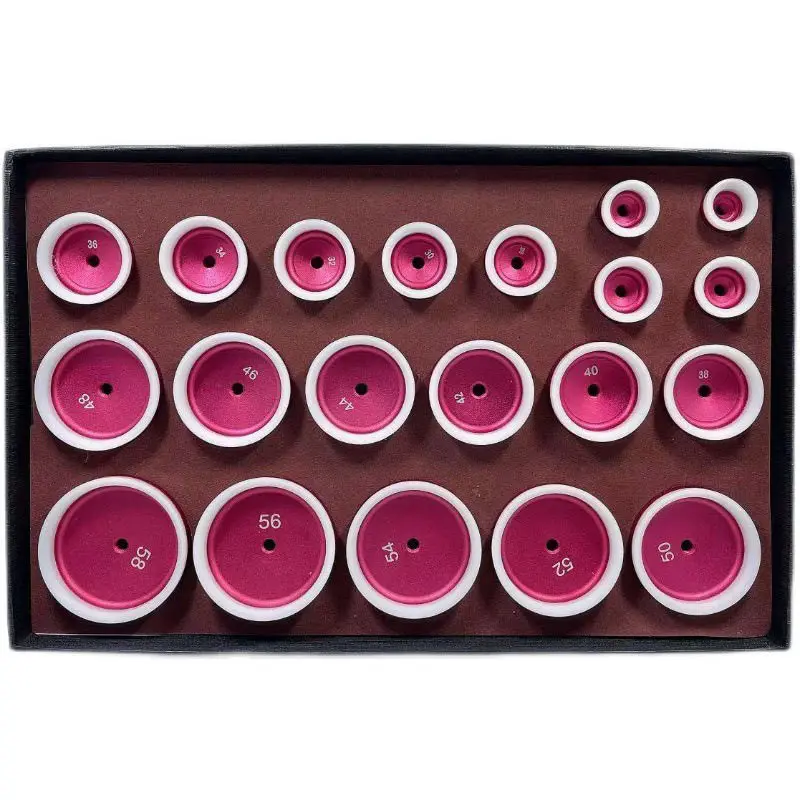 set-di-20-pezzi-pressa-per-fondello-per-orologio-in-lega-rossa-con-anello-in-plastica-per-copertura-di-montaggio-e-cristallo-rotondo-a-doppia-cupola-w0670
