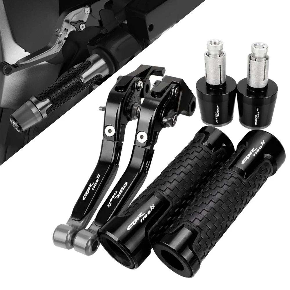 

For Honda CBR1100XX CBR 1100XX 1100 XX 1997-2007 Motorcycle Accessories Extendable Brake Clutch Levers Handlebar Grips Ends