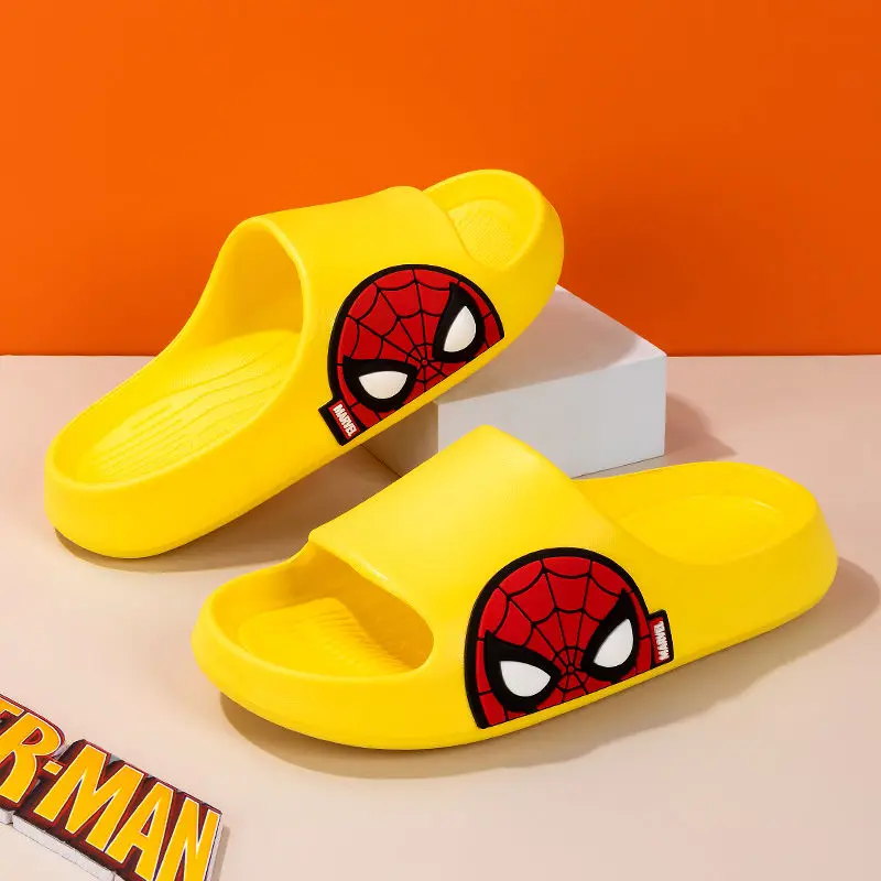 Spiderman Cartoon Pantofole carine Ragazzi Indoor Home Sandali da esterno Pantofole Suole antiscivolo Versatile Bello Primavera ed estate