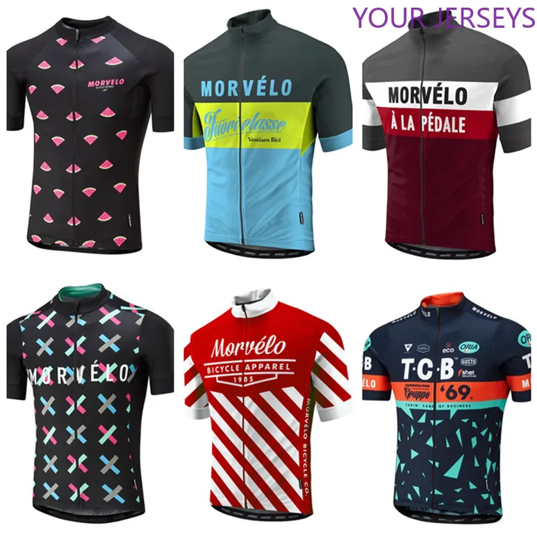 

NEW Summer Morvelo Cycling Jersey Men's Shirt Short Sleeve MTB MX Cycling Shirt Bike Bicycle Clothes Clothing Ropa Ciclismo