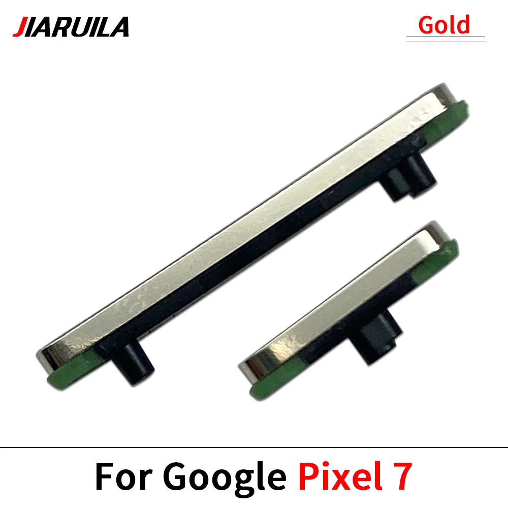 NEUE seitliche Lautstärketaste + Ein-/Aus-Taste, Tastenset, Ersatzteil für Google Pixel 6/6 Pro/6A/7/7 Pro/7A