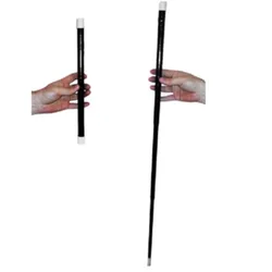 Wand To Cane - Black Stage Magic Tricks Gimmicks Illusions Magie Professionnelle Magic Box Magic Wand Megic Stick Magician Props