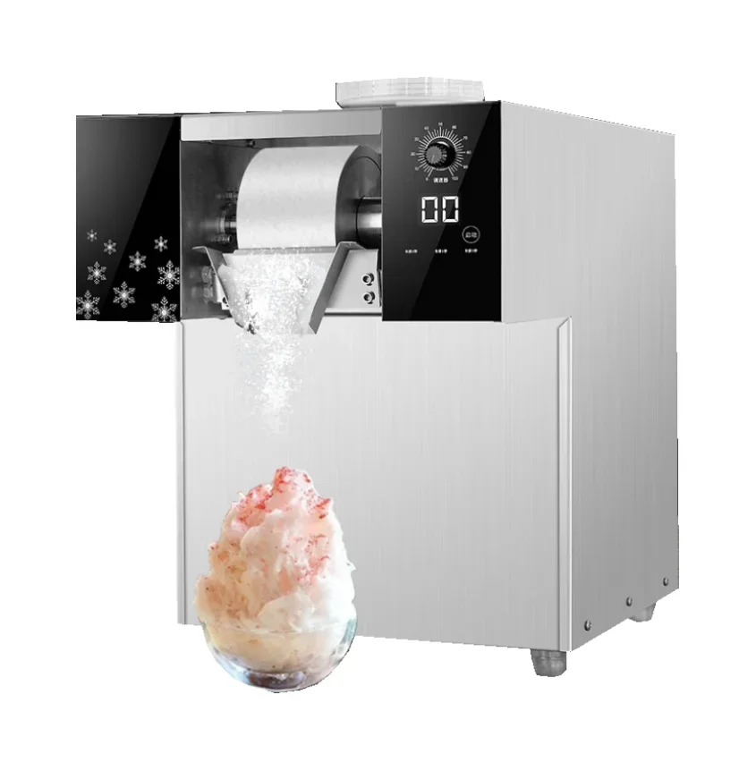 New Industrial Icecream Maker Ice Cream Machine Ice Snow Cone Ice Crusher Snow