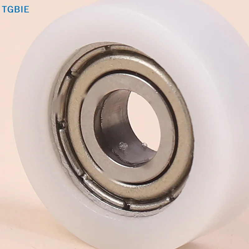 

[TL]【TL】5*17*6mm Nylon Plastic Roller Guide Wheel 695zz Bearing Wheel POM Drawer Window Door Pulley Roller