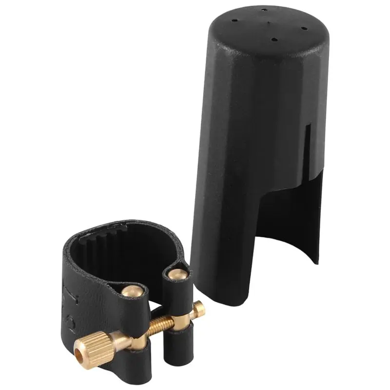 A89E-1 Set Professional Clarinet Mouthpiece Cap Clarinet Ligature Cap Clip Fastener For Clarinet Easy To Use