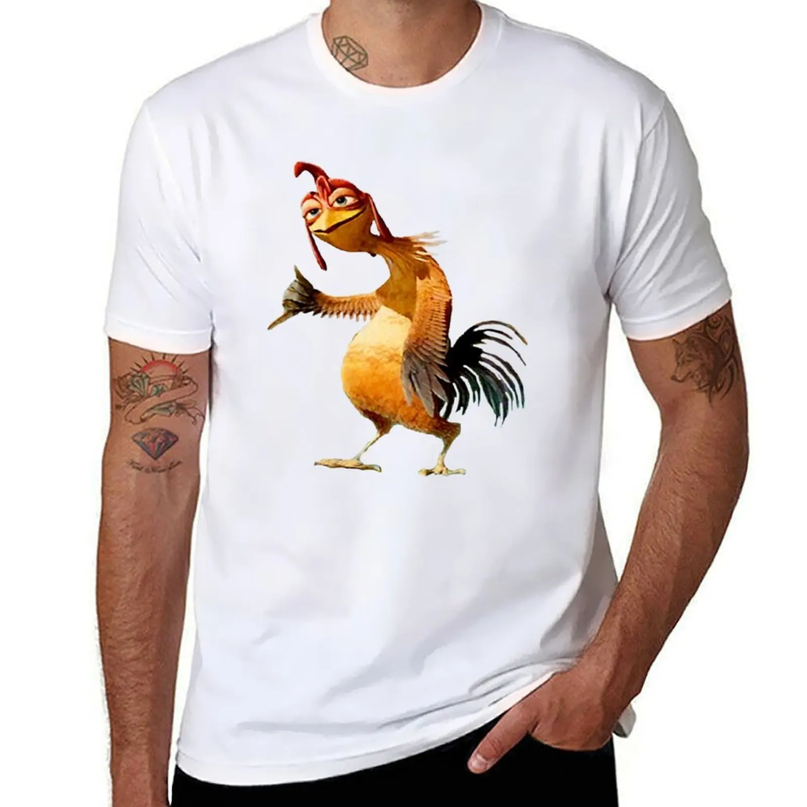 

chicken joe T-Shirt man t shirt heavy cotton t shirts for man slim fit T-Shirt