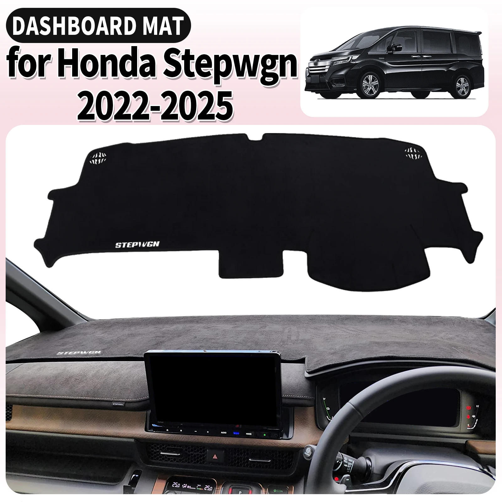 

fit for Honda Stepwgn Spada RP6 RP7 RP8 2022-2025 RHD Dashmat Dashboard Cover Pad Accessories DashMat Sunshade Protective Carpet