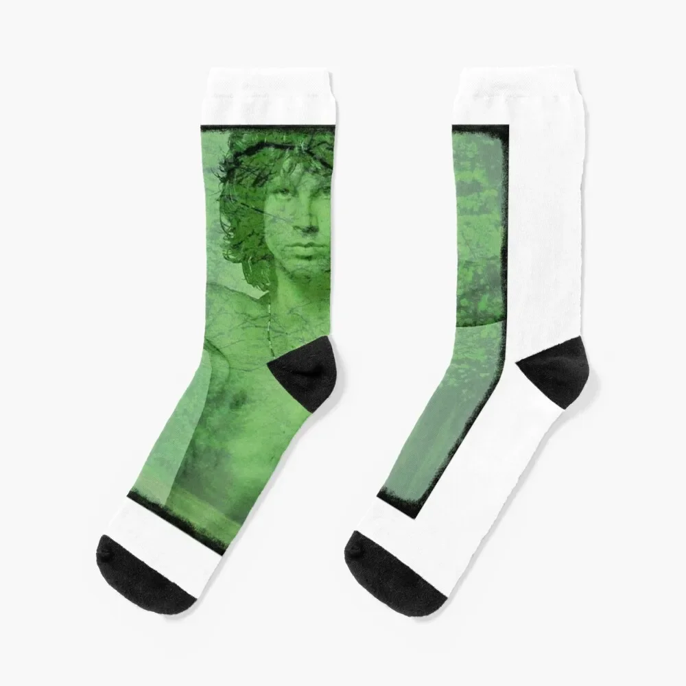 Jim Morrison Socks Antiskid soccer compression Man Socks Women's