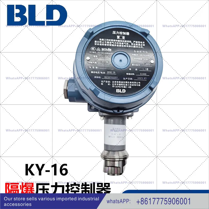 Beijing Brady explosion-proof pressure controller YK16 flameproof ExdIICT6