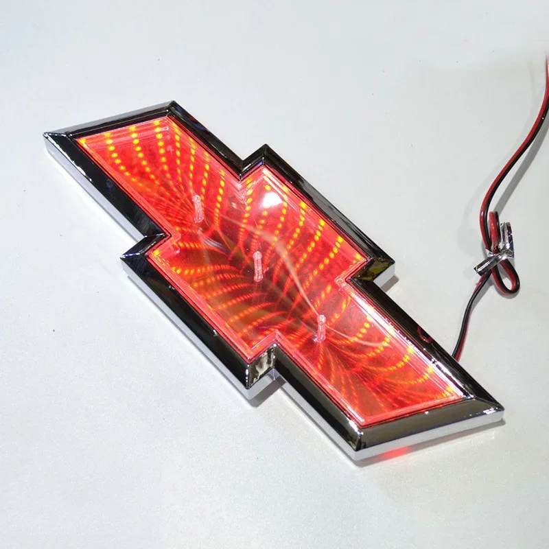 Car Trunk Badge LED Sticker Light Emblem for Chevrolet Cruze Malibu Cavalier Monza Sail Trax Equinox Captiva Lacetti Orlando