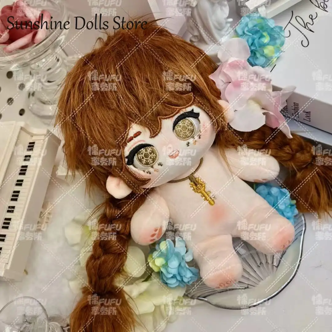 

Anime Identity Ⅴ Emma Woods Original Gardener Cotton Doll Plush Skeleton Body Plushie Kawaii Girl Dress Up Toys Cosplay Dolls