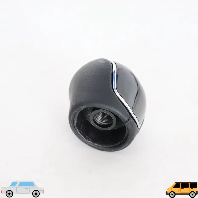 for Leather-Wrapped Gear Shift Knob for Ford Mondeo Mk4 Manual Transmission Gear Head Lever Handball Car Shift Knob Accessory