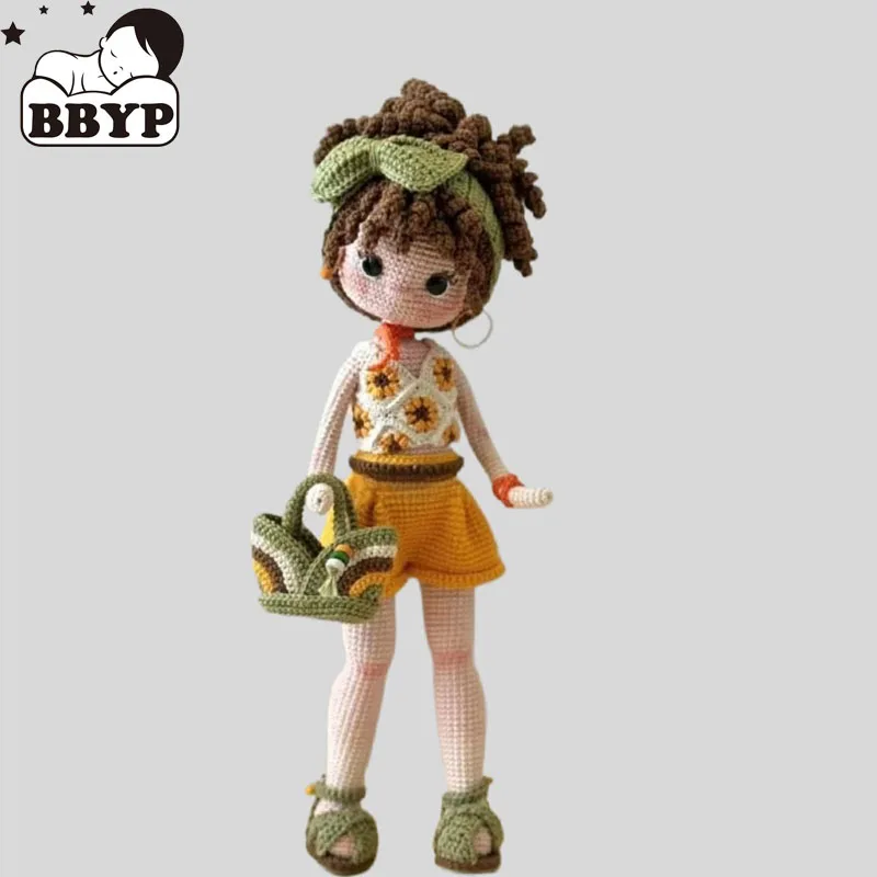 

Handmade Knitting Doll Crochet Devina Girl Doll Crochet Dolls For Home Accessories Craft Toy Ornaments