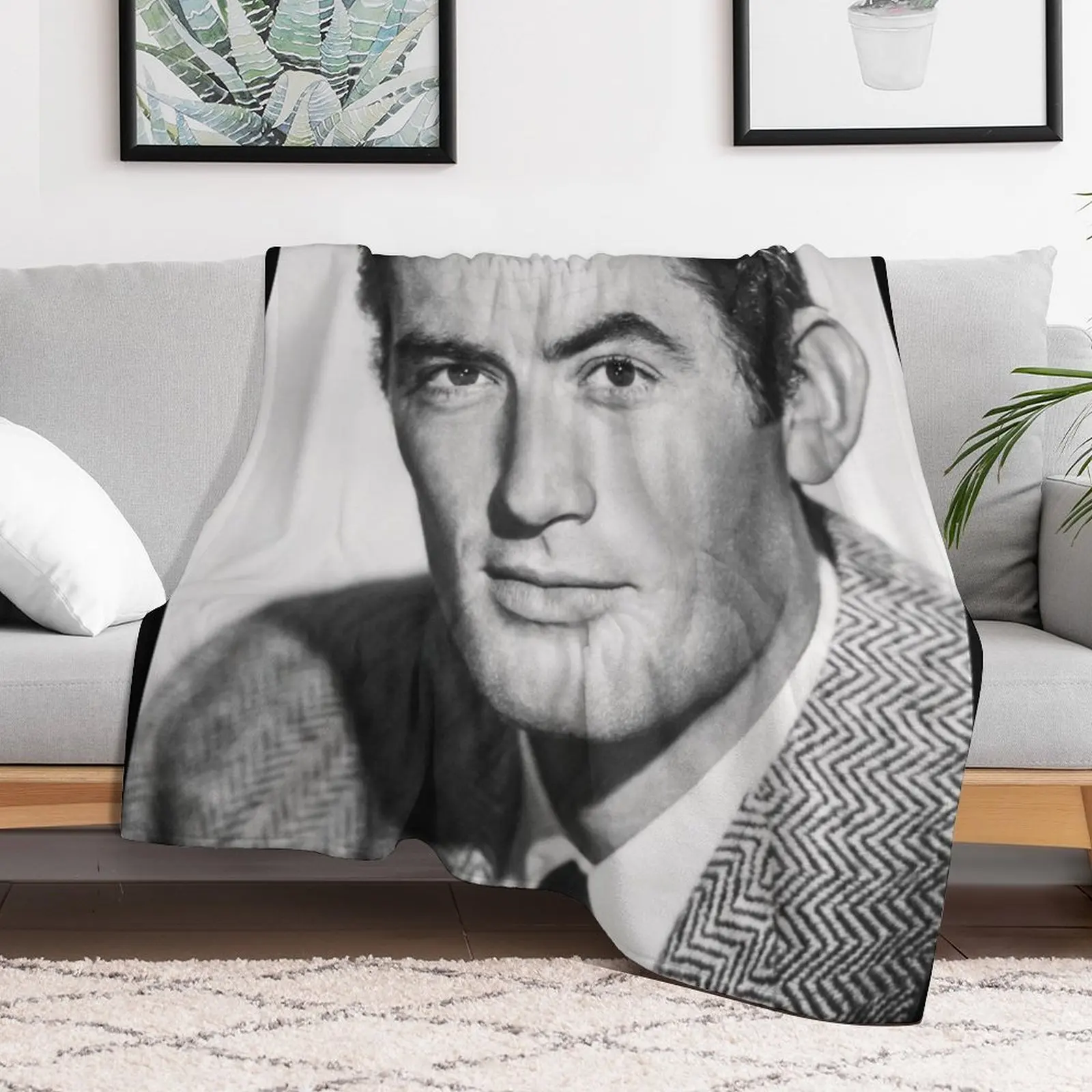 Gregory Peck Throw Blanket Large Bed covers Polar Blankets