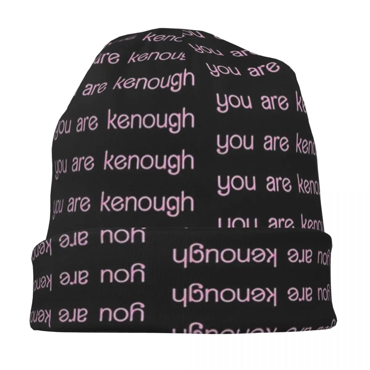 Kenergy Bonnet Hats Men's and Women's Fashionable Knitting You Are Kenough Skullies Beanies Caps