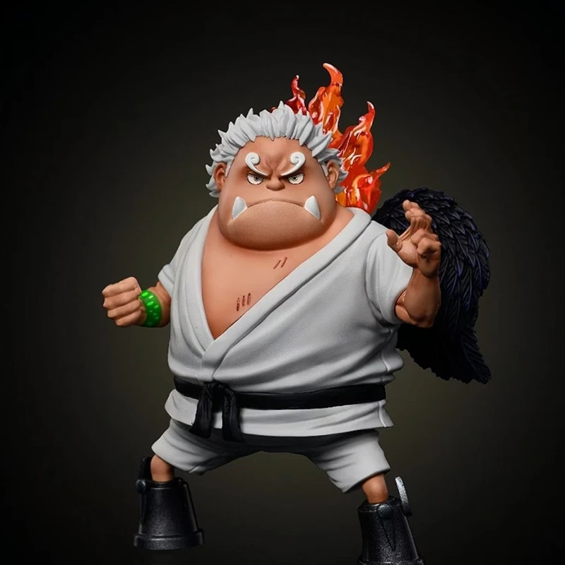 Figurines d'action One Piece Jinbe Anime, GK Fiery Angel, figurine Jinbe, modèle de collection en PVC, jouets périphériques, cadeaux de décoration de bureau