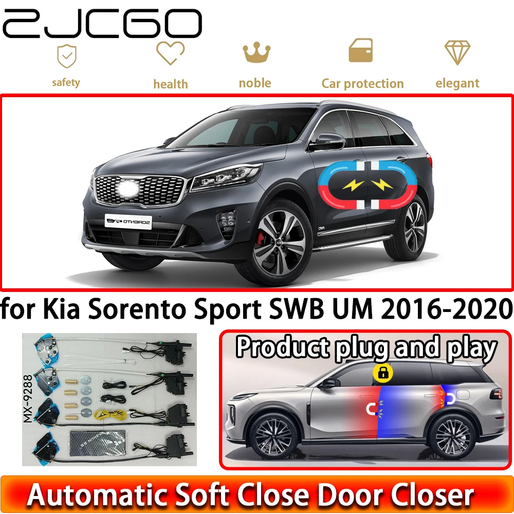 

for Kia Sorento Sport SWB UM 2016-2020 OEM Soft Close Door Kit Power Closing Latch System Auto Pull Door Easy Close Plug & Play