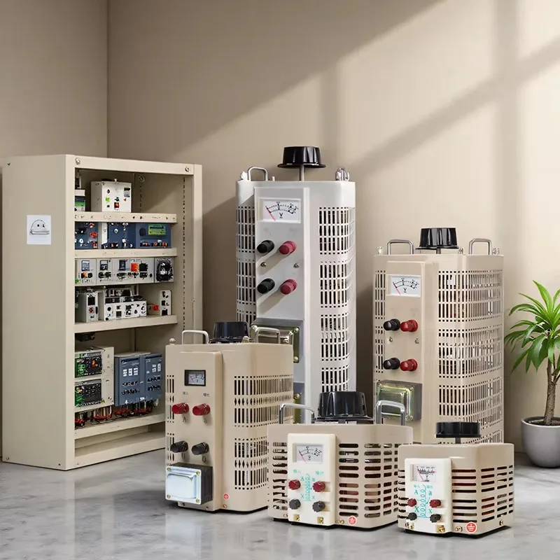 مرحلة واحدة TDGC2-15KVA 20KVA 220V دليل متغير 0-250 فولت/300 فولت منظمات الجهد محول Variac