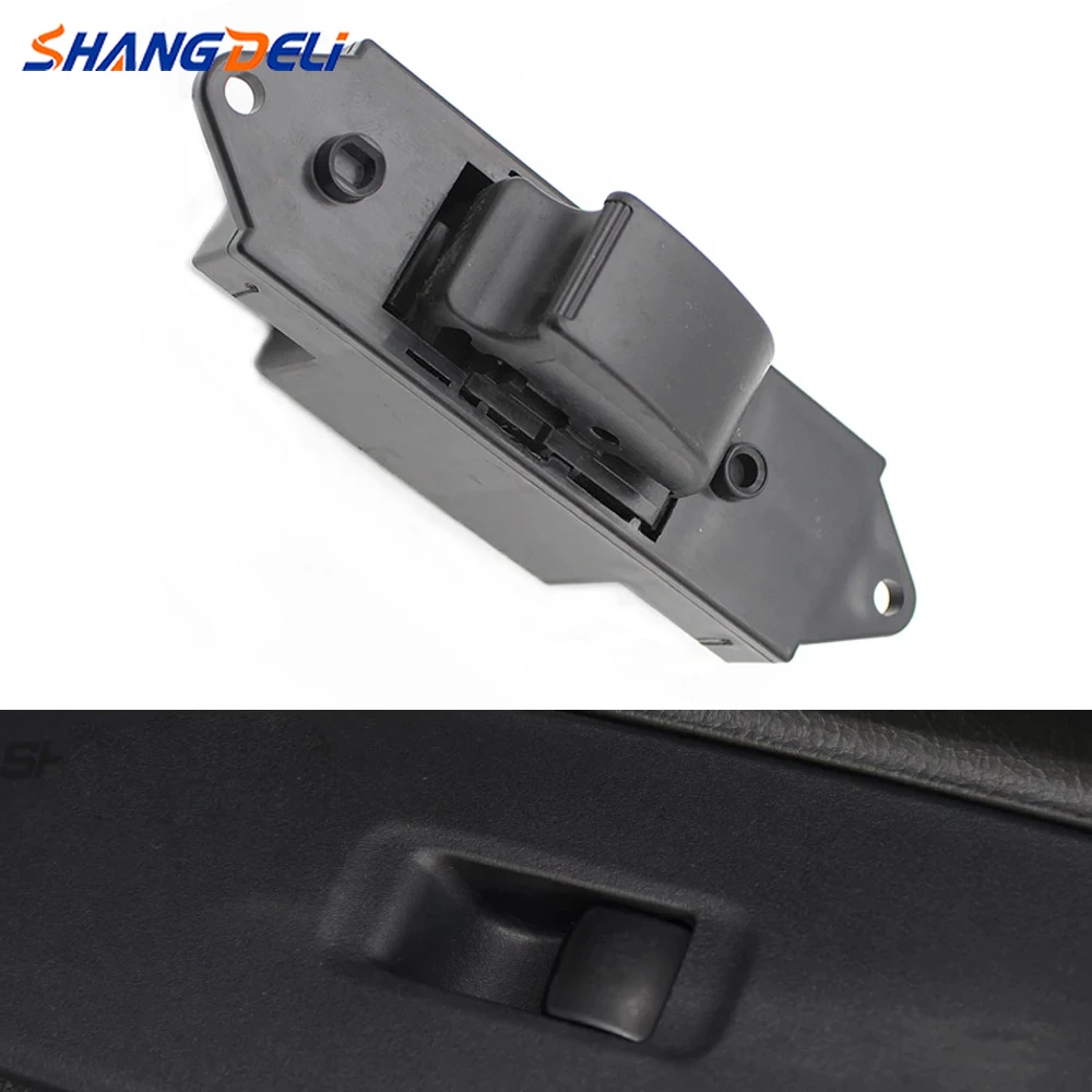 

1PC Car 5pins Power Window Control Switch Window Lifter Single Switch Button Fit For Mitsubishi Lancer ASX Colt Magnum L-200
