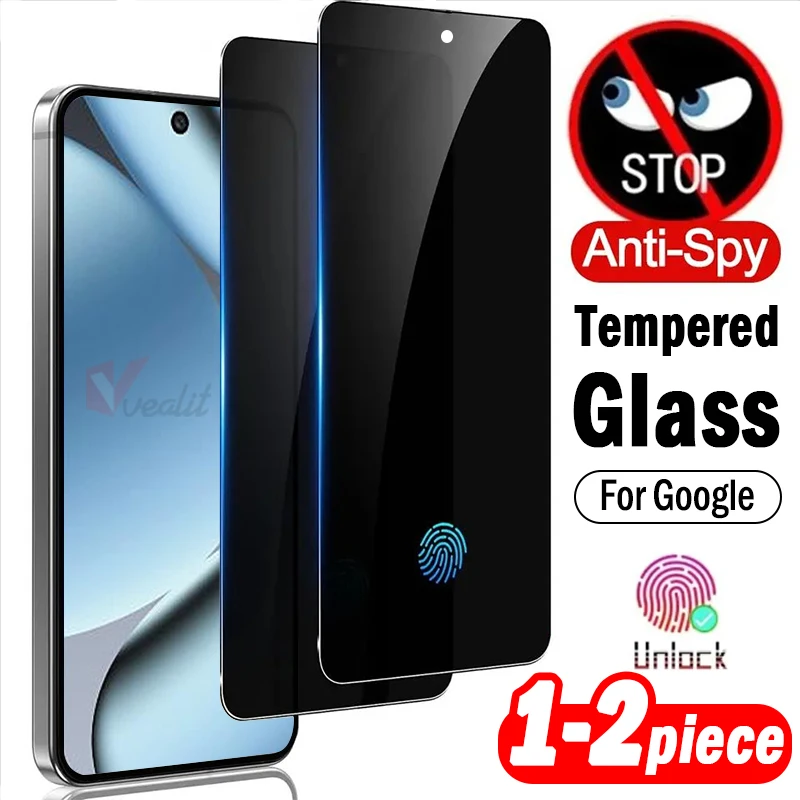 

1 шт., защитная пленка премиум-класса для Google Pixel 10 Pro XL, антишпионское стекло для Pixel 10 9 Pro XL, закаленное стекло конфиденциальности