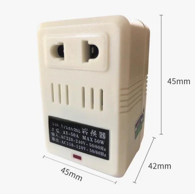 XY-212A AC 200W Voltage Converter 220V to 110V 120V 100V New and Old Model Transformer