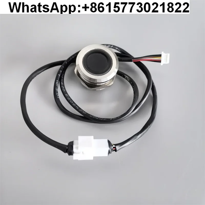 Módulo de huella digital con cabeza metálica DM900/DM800, verificación de adquisición impermeable, condensador semiconductor AS608