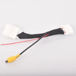 Car Navigation System Reversing Rear View Camera Adapter Cables Harness For Renault Stepway Vivaro Dacia Sandero Dokker 24Pin
