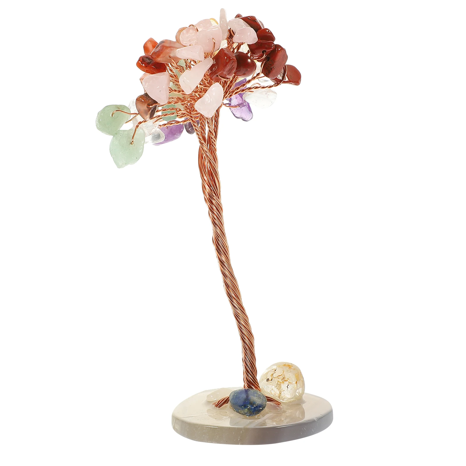 

Crystal Tree Decorations nament Bedroom Living Room Tabletop Craft Adornment Prosperity Luck Wealth Gift Desktop Photography Car