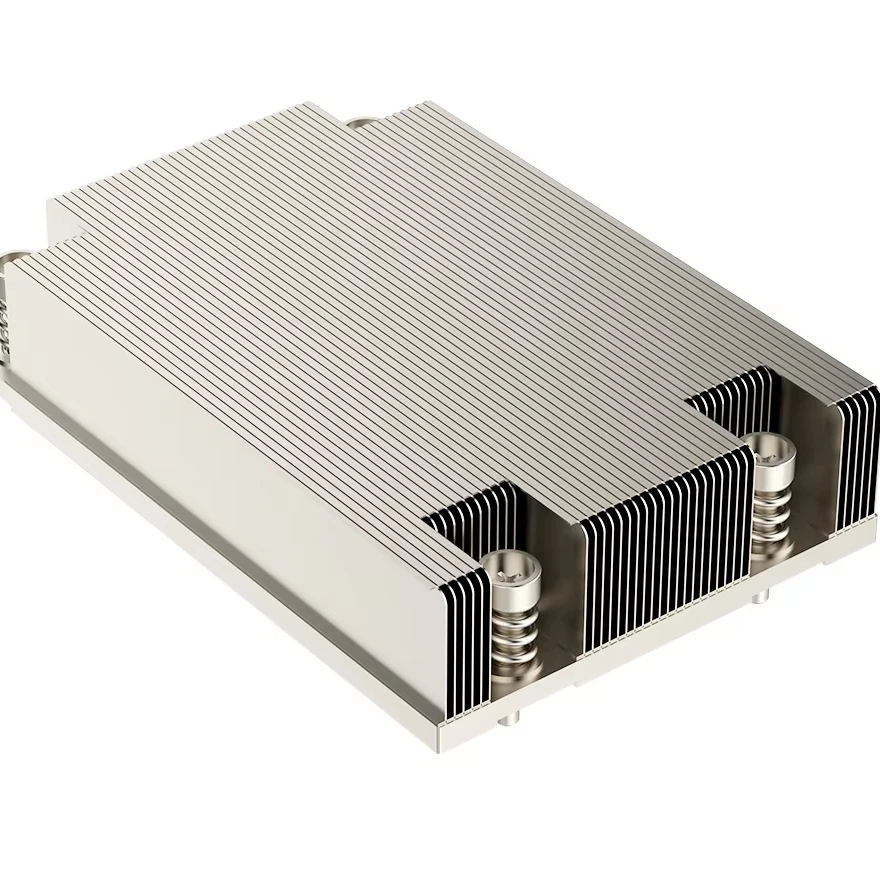 Coolserver P11 1U Server CPU Cooler 205W Radiator 3 Heatpipes Computer Cooling Fan for SP3 for AMD Platform 12V for Computers